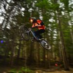 Riding in Whistler Bike Park