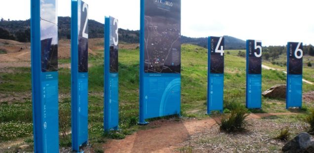 There are plenty of trail options from beginner to advanced at Mt Stromlo