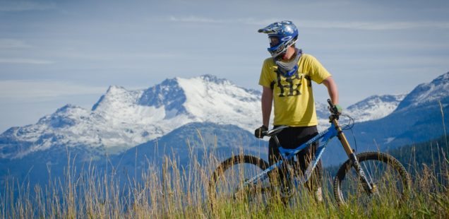 Joe Patterson loving the Whistler mountain life