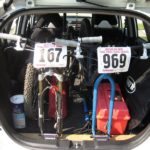 Honda Fit Mountain Bikes Inside