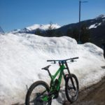 Transition TR450 in Whistler Bike Park