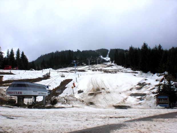 Whistler Boneyard Spring snow