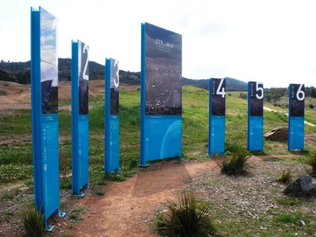 Trail options from beginner to advanced at Mt Stromlo