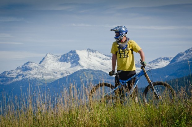 Joe Patterson loving the Whistler mountain life