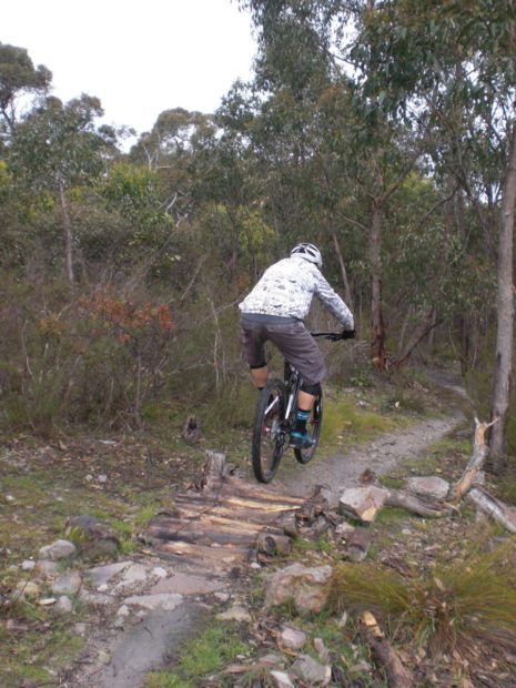 Tunnel Vision cut out Eagle MTB Park