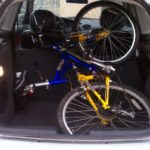 2003 Ford Focus Hatch with Mountain Bike Inside