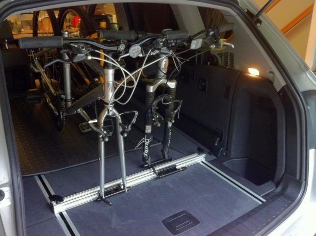 BMW X3 Interior Bike Rack